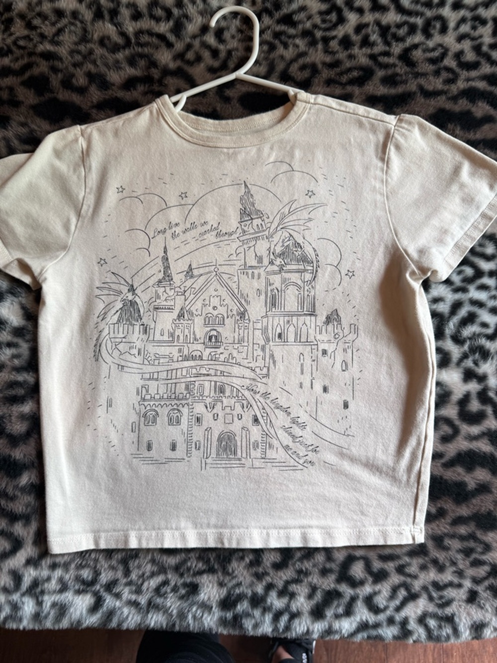 Taylor Swift Speak Now  XS Cream Tee